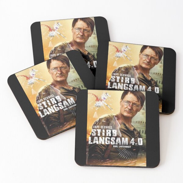 Item preview, Vaccinate Quickly - Die Hard - Lauterbach designed and sold by crazy-s-factory.