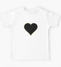 Valentines Night Sky Total Eclipse Of The Heart Kids Tee