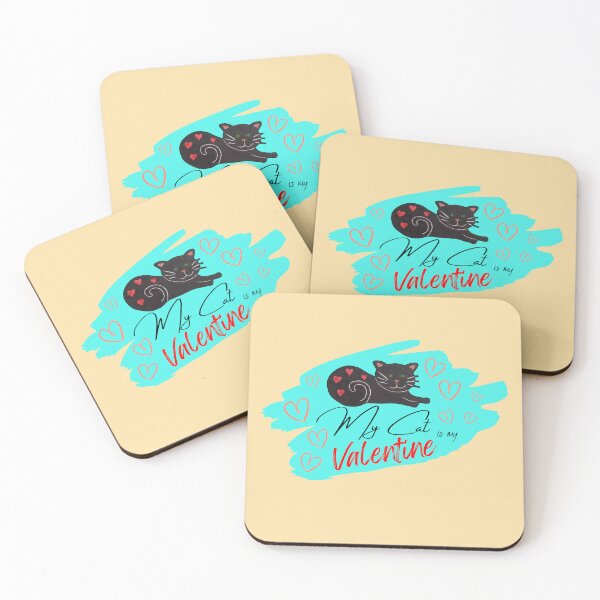 Item preview, black cat valentine designed and sold by JosefinaDesigns.