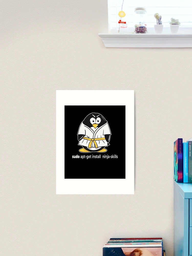 えるちゃんページ　　sudo Linux Penguin installs its Ninja Skills with Sudo