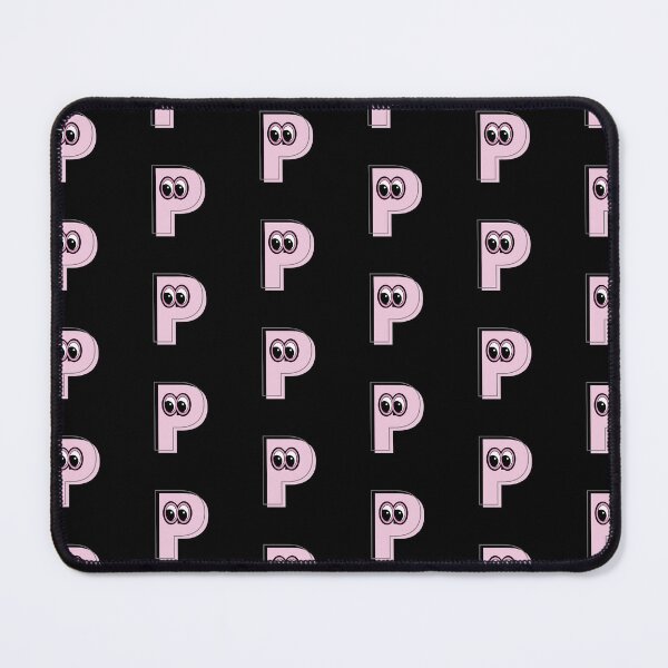 Item preview, Pink letter P with eyes designed and sold by Coffee Lifestyle.