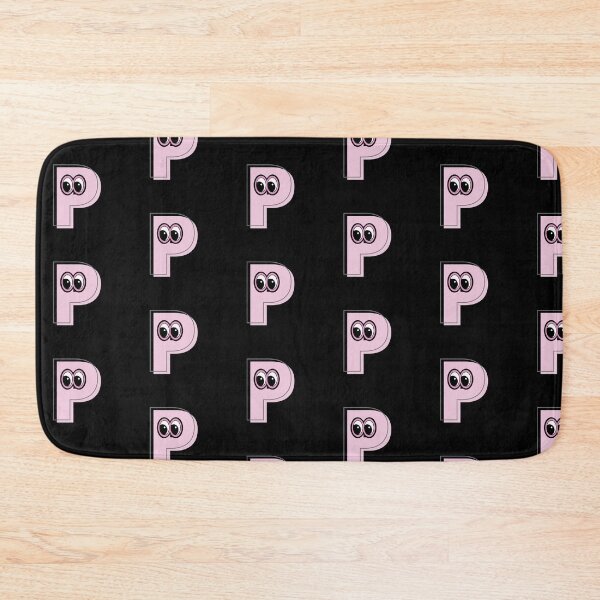 Item preview, Pink letter P with eyes designed and sold by Coffee Lifestyle.