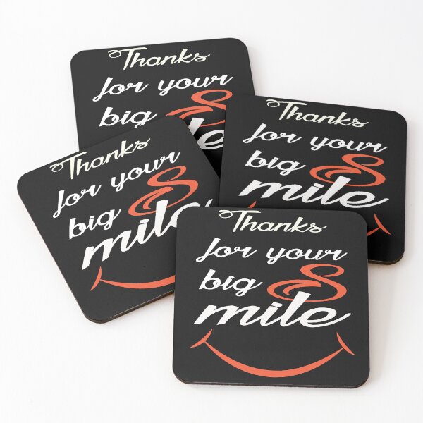 Item preview, Thank You For Your Big Smile 01 Black Tshirt designed and sold by blueocan.