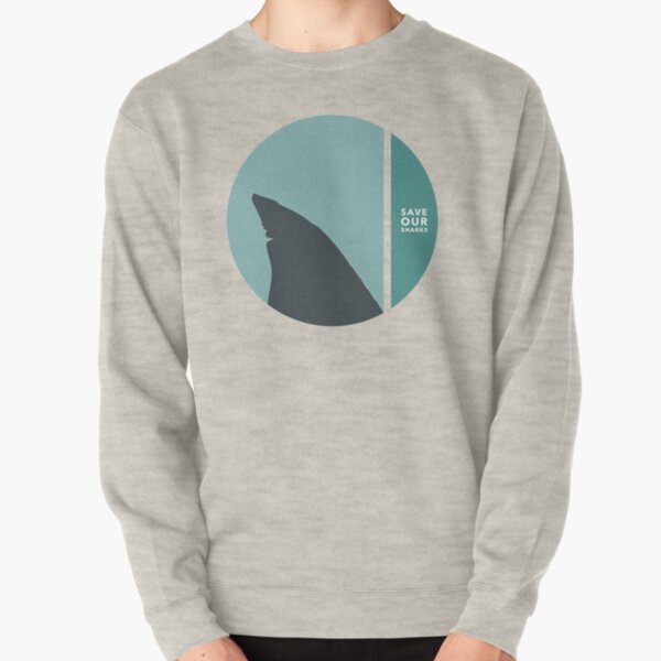 save our sharks circles Pullover Sweatshirt