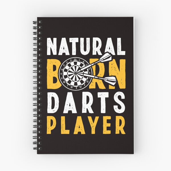 Item preview, Natural Born Darts Player Dartboard Target Bullseye Dartist designed and sold by TomGiantDesigns.