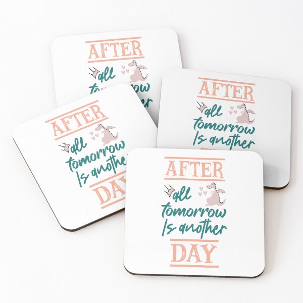 Item preview, ⭐⭐⭐⭐⭐4.8 - after all tomorrow is another day, motivational and inspirational quote for women and girls designed and sold by kind4you.