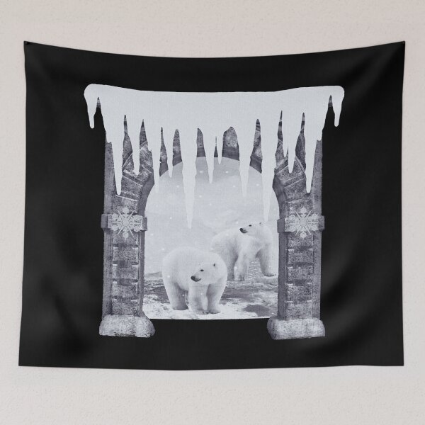 Item preview, Arctic portal, cool winter outfit, great polar bear photos designed and sold by Kirei-Lily.
