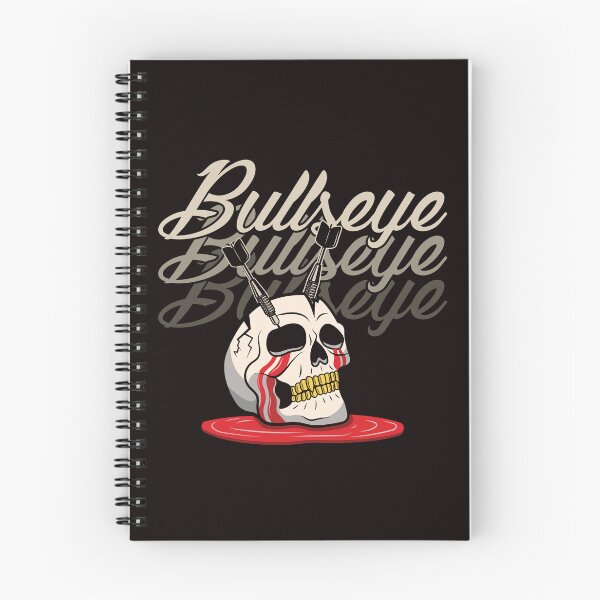 Item preview, Bullseye Skull Dart Arrow Dartboard Darts Player Dartist designed and sold by TomGiantDesigns.