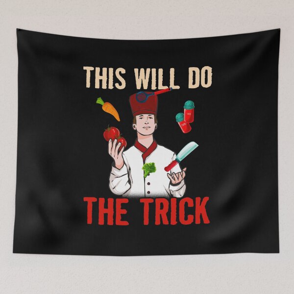 Item preview, This will do the trick Hibachi Cook Chef Cooking BBQ designed and sold by 2blackcherries.