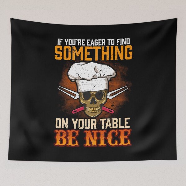 Item preview, Be nice To the  Cook Chef Cooking BBQ designed and sold by 2blackcherries.