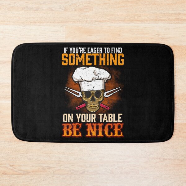 Item preview, Be nice To the  Cook Chef Cooking BBQ designed and sold by 2blackcherries.