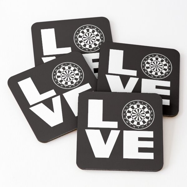 Item preview, Love Dartboard Darts Player Dart Team Throwing Dartist Arrow designed and sold by TomGiantDesigns.