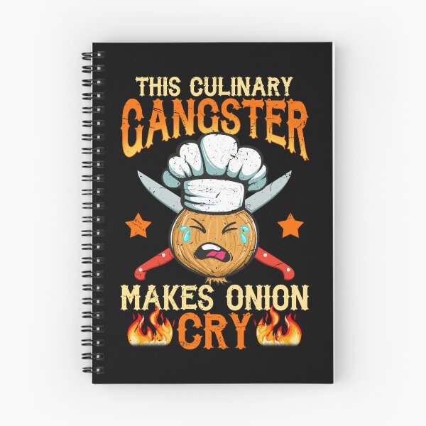 Item preview, This Culinary Gangster Makes Onions Cry Cook Chef Cooking designed and sold by 2blackcherries.