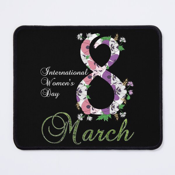 Item preview, International Women's Day Pansy Flower March 8th 2023 designed and sold by r-silver.