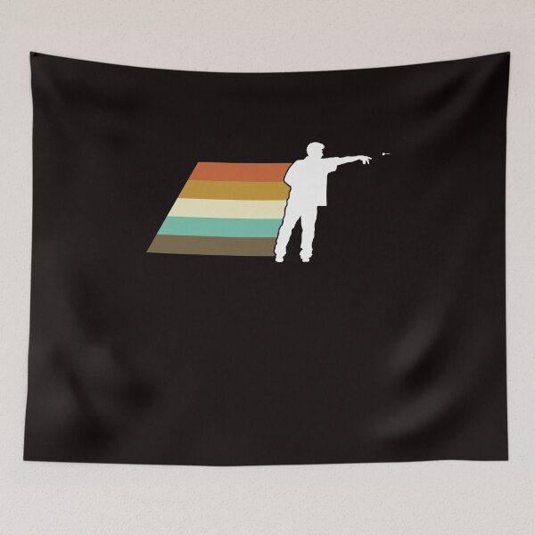 Item preview, Retro Darts Player Vintage Dartboard Pub Sports Aim Dartist designed and sold by TomGiantDesigns.