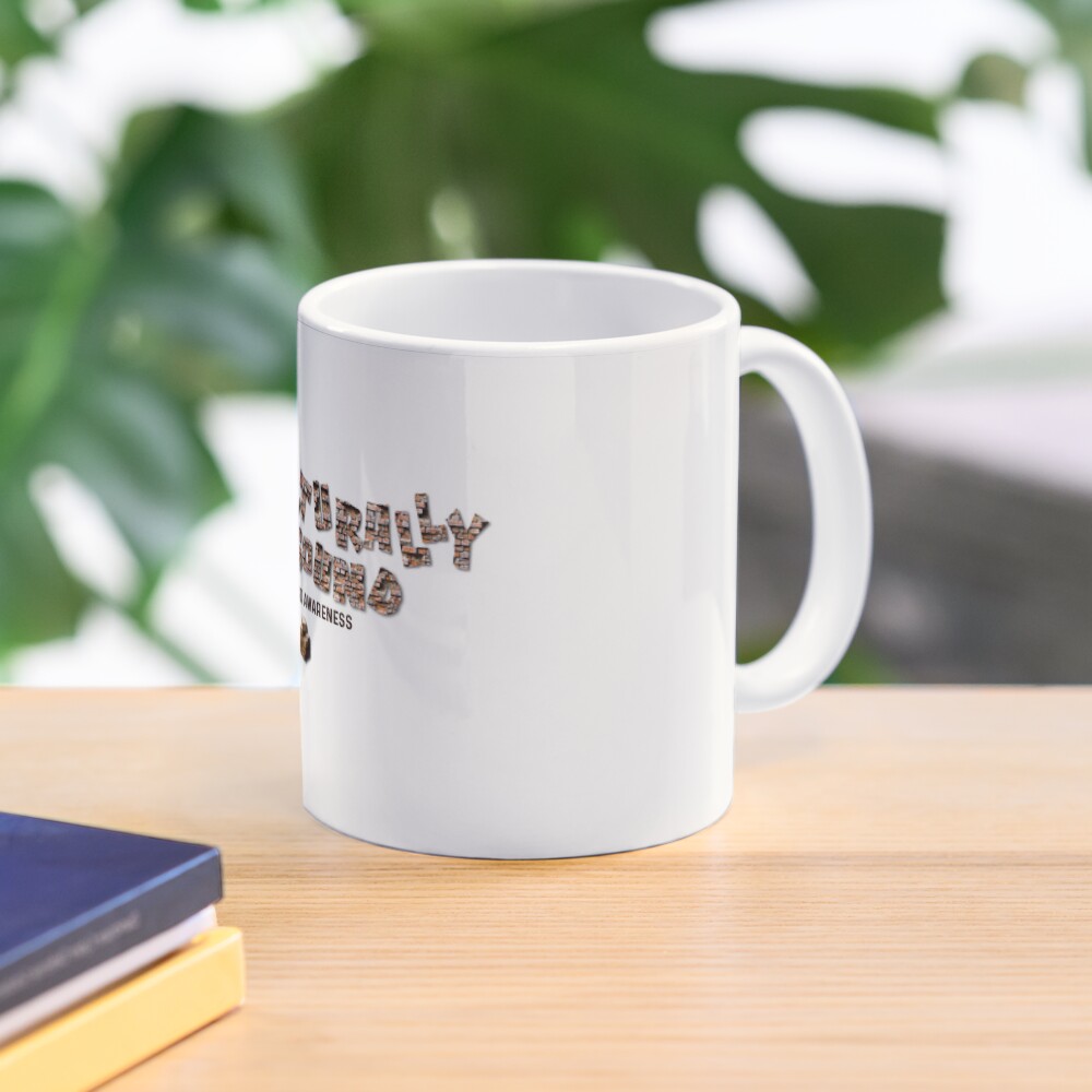 Structurally Unsound: EDS and HSD awareness (brickwork pattern) Coffee Mug