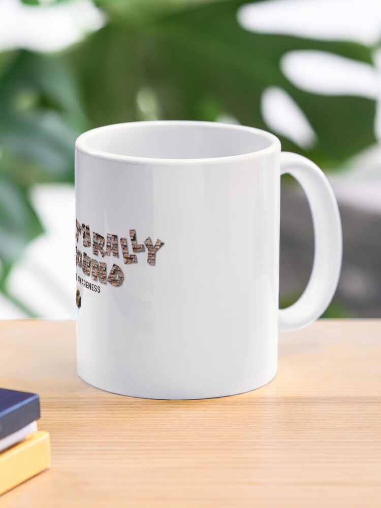 Thumbnail 1 of 6, Coffee Mug, Structurally Unsound: EDS and HSD awareness (brickwork pattern) designed and sold by DelicateMerch.