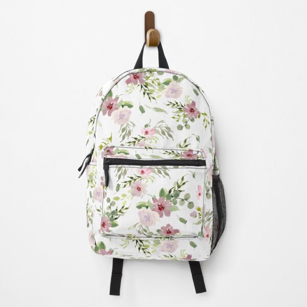 Item preview, Blissful florals in purple hues designed and sold by Harpley Design Studio.