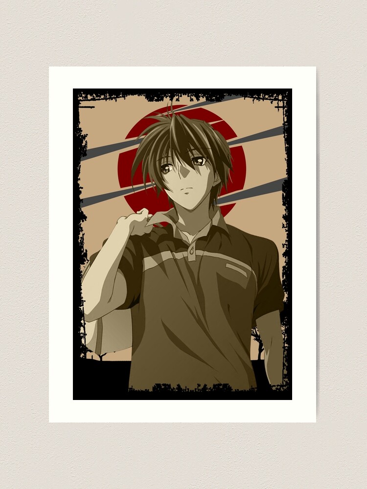 Anime Clannad Nagisa Furukawa Ushio Okazaki Tomoya Okazaki Custom Mat