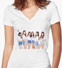 Gfriend Women's Fitted V-Neck T-Shirt
