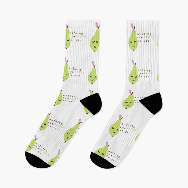 Item preview, nothing comPEARS to you - cute pear Valentine's Day Puns and Gifts designed and sold by designsbyreaia.