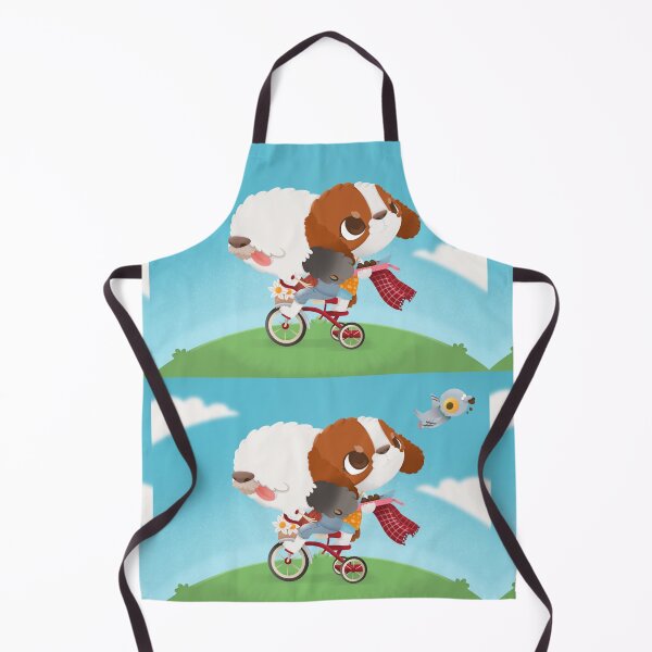 Item preview, Cute dog valentine's day - Cavalier King Charles and Spaniel Old English Sheepdog designed and sold by Grumpy Sloth.
