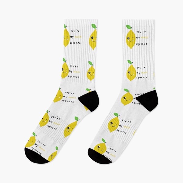 Item preview, you're my main squeeze - cute lemon - Valentine's Day Puns and Gifts designed and sold by designsbyreaia.
