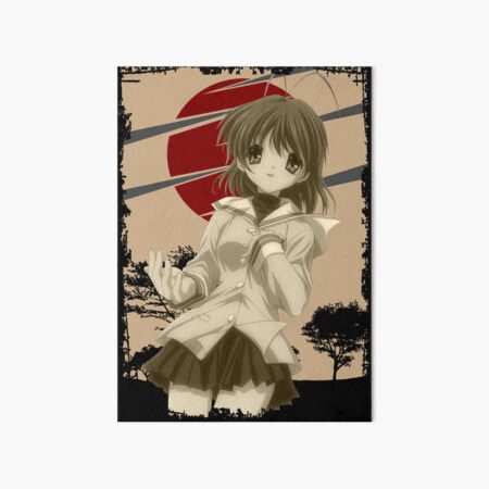 Nagisa Furukawa Clannad After Story Fine Art Anime Art Board