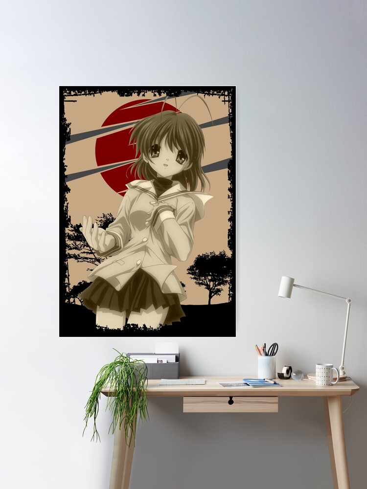 Anime Clannad Nagisa Furukawa Ushio Okazaki Tomoya Okazaki Custom Mat