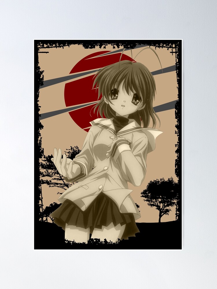 Akio Furukawa Clannad Kuranado Retro Landscape Design Poster for Sale by  Raiden Designer Shop