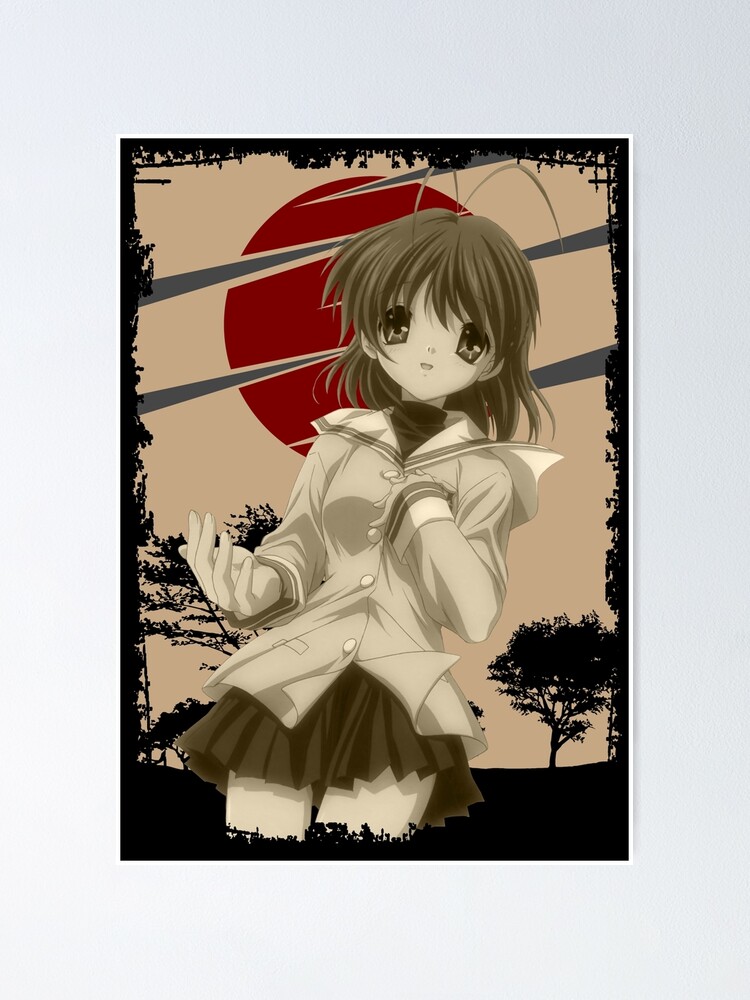 Double Sided Clannad Anime Poster