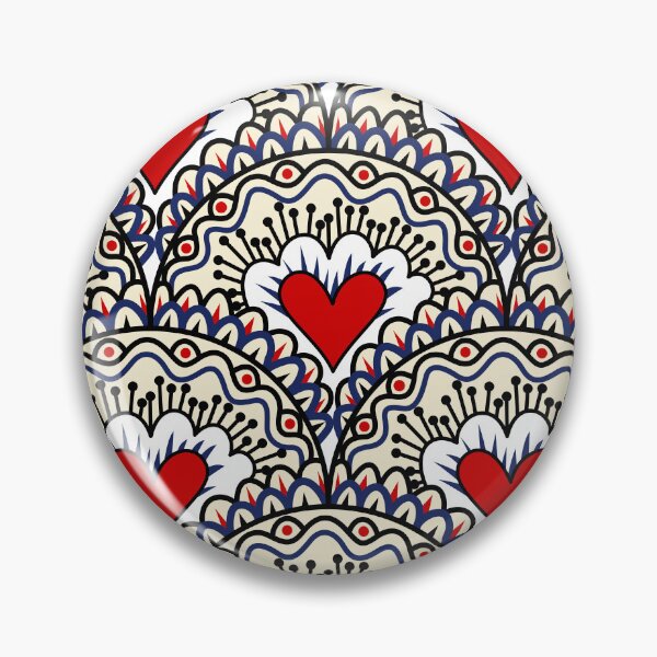 Item preview, Hearts Ethnic Arch Pattern designed and sold by mrhighsky.