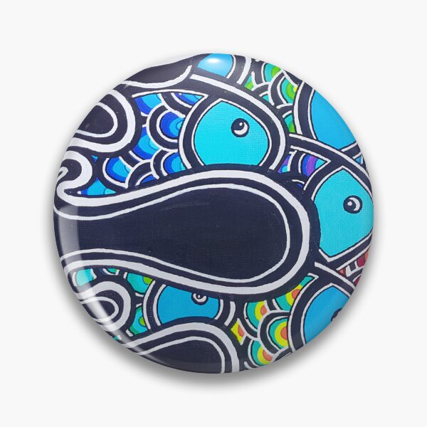 Item preview, black sea fish designed and sold by Lestoc-Art.