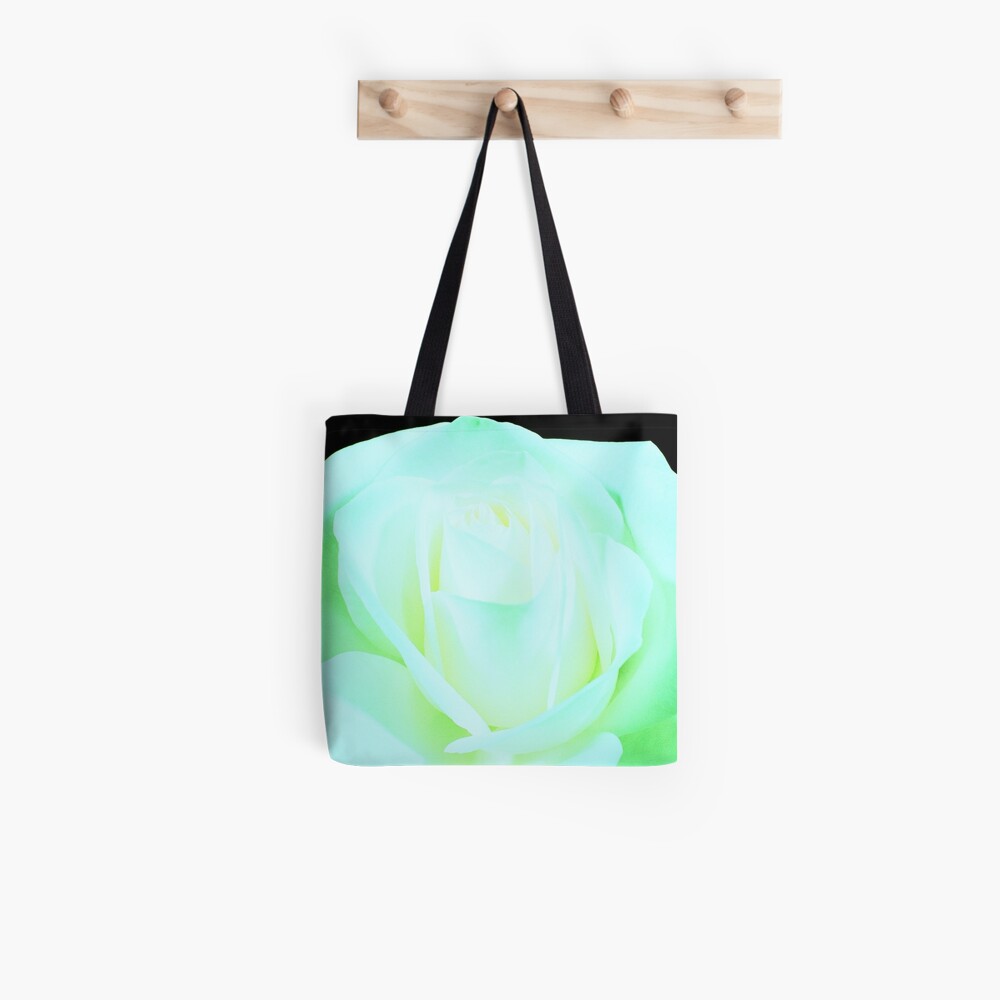 www.lizgarnett.com - UK598/05 - White Rose Tote Bag