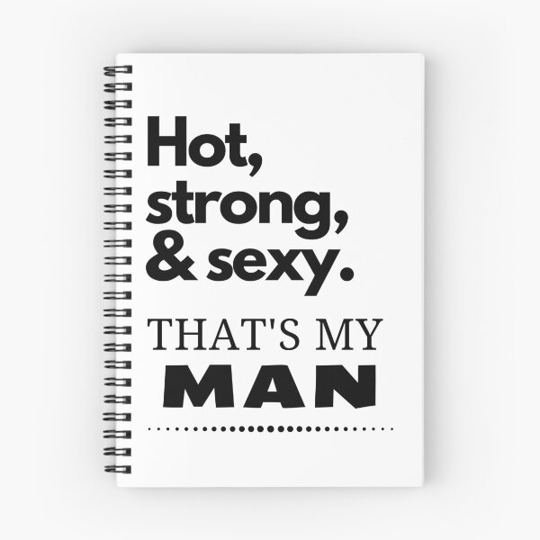 Item preview, Hot, strong & sexy. That's my man designed and sold by LiniShop.