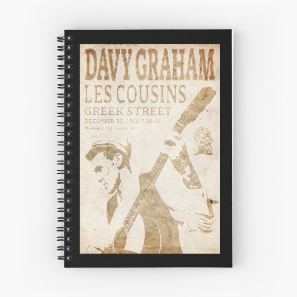 Item preview, Davy Graham - Les Cousins, Greek Street London 1966 designed and sold by Lick-Design.