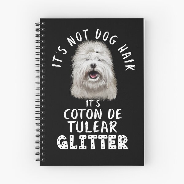 Item preview, It's not dog hair it's COTON DE TULEAR glitter funny dog quote designed and sold by theshirtinator.