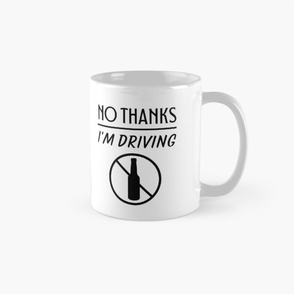 Item preview, No thanks I'm Driving Sticker designed and sold by trendingatees.