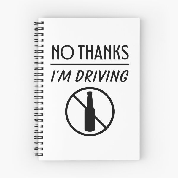Item preview, No thanks I'm Driving Sticker designed and sold by trendingatees.