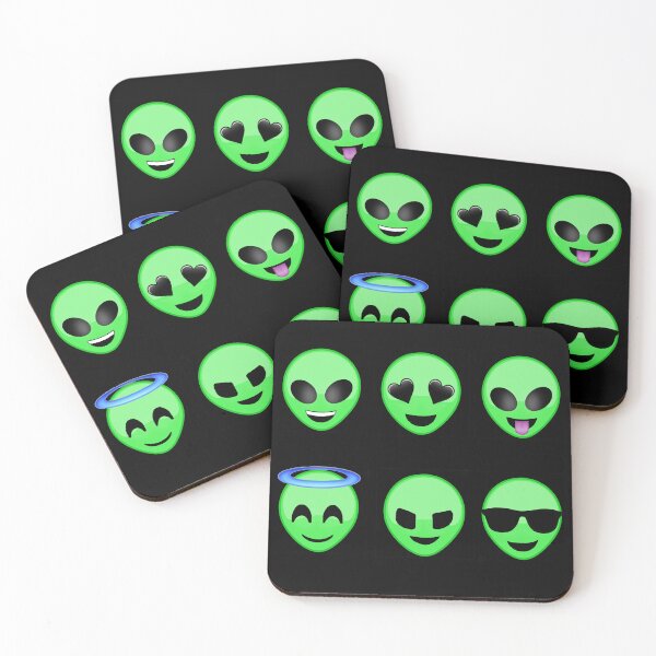 Item preview, Alien Emojis designed and sold by ArcchitUni.