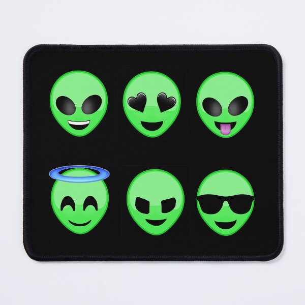 Item preview, Alien Emojis designed and sold by ArcchitUni.