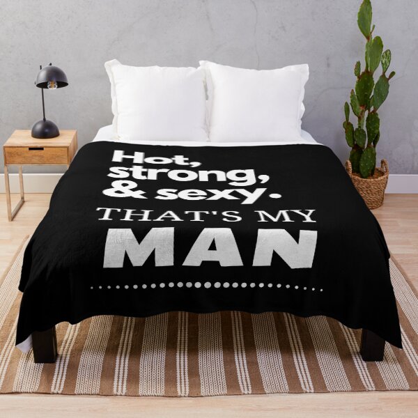 Item preview, Hot, strong & sexy. That's my man designed and sold by LiniShop.