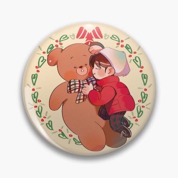 Artikelvorschau, Weihnachtsteddy Seungmin entworfen und verkauft von chumfee.