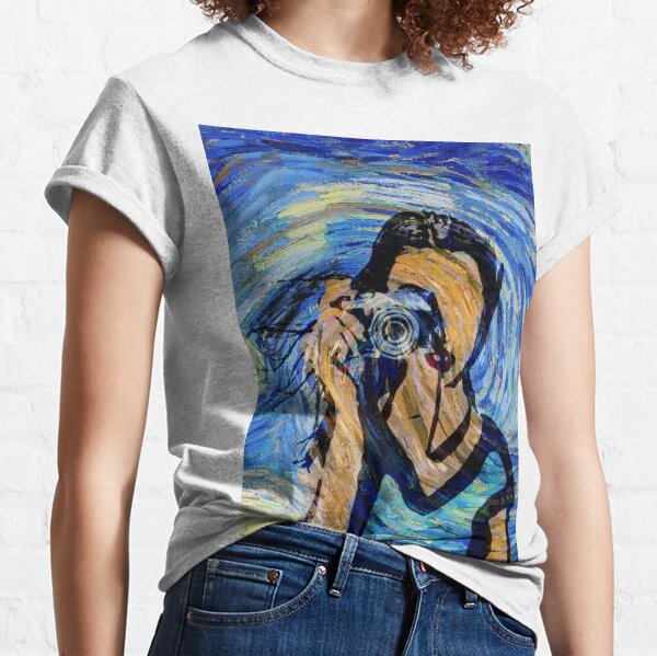 Photographing Van Gogh Classic T-Shirt