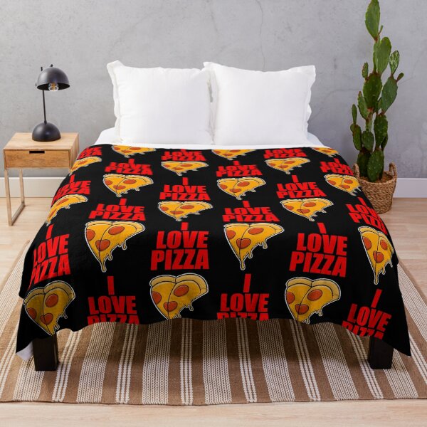 Item preview, I Love Pizza - Funny Pizza Pattern Design designed and sold by Cameronckjc.