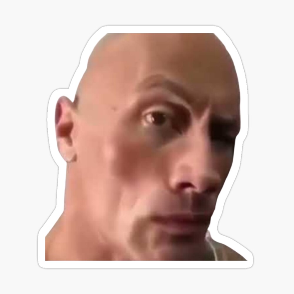 The Rock Face Meme 