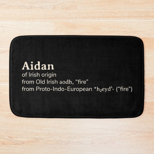 Item preview, Aidan name etymology designed and sold by YourNameStory.