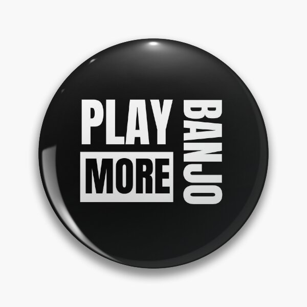 Artikelvorschau, Spielen Sie mehr Banjo, Banjo Girl, Banjo Appreciation, Banjo Gift entworfen und verkauft von Urban-Celt.