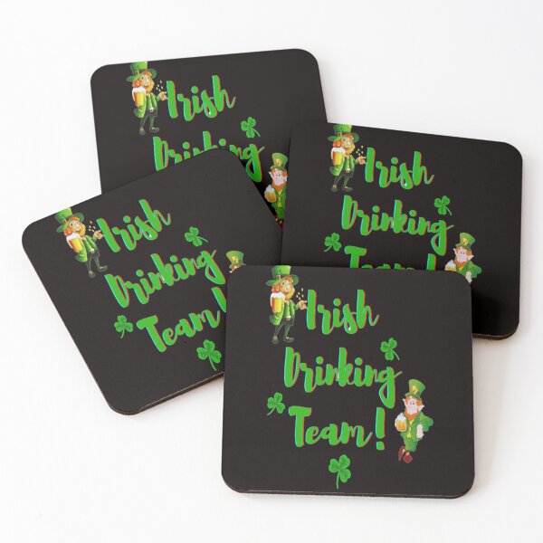 Item preview, Irish Drinking Team Esthetic Design, Let The Shenanigans Begin, Lucky Shamrock Irish Culture, Shenanigans Squad   designed and sold by Adri Barnard.