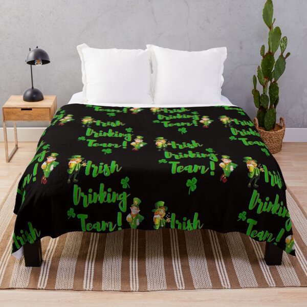 Item preview, Irish Drinking Team Esthetic Design, Let The Shenanigans Begin, Lucky Shamrock Irish Culture, Shenanigans Squad designed and sold by Adri Barnard.